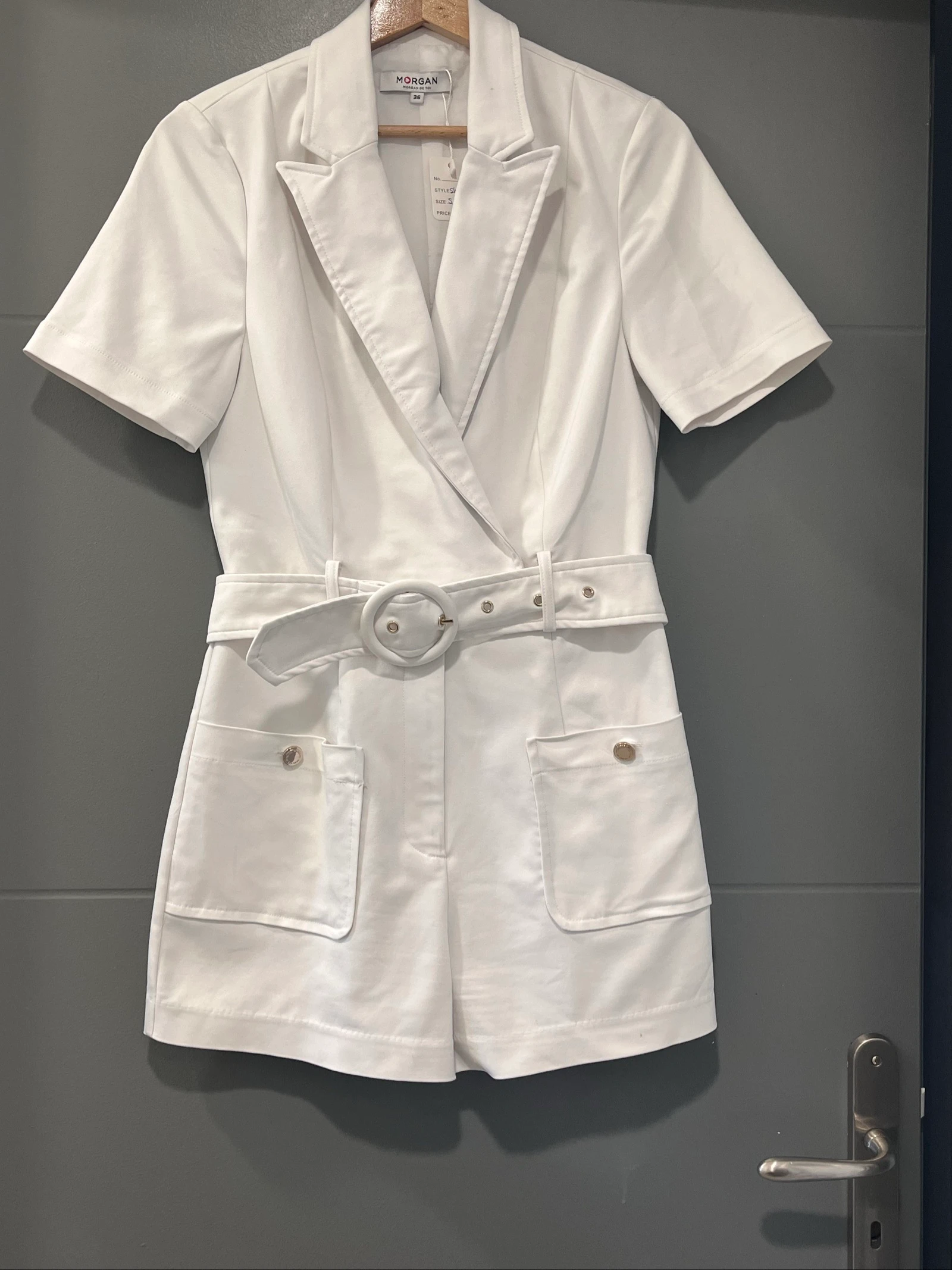 Combishort branco Morgan tamanho 36 – photo 2